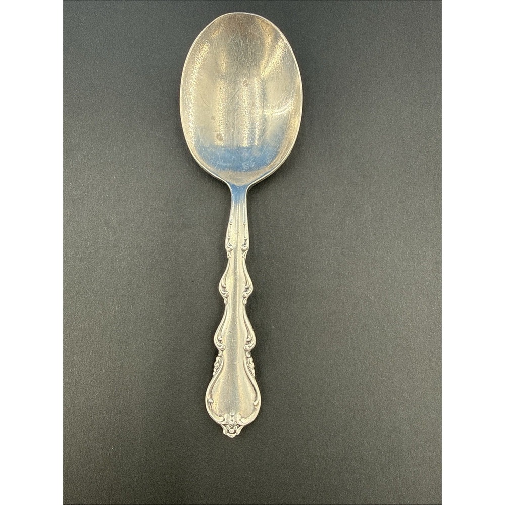 Vtg International Sterling Silver Angelique Pattern Serving Baby Spoon – 1959
